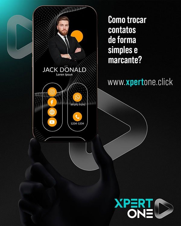post 01 - Trocar contatos forma marcante